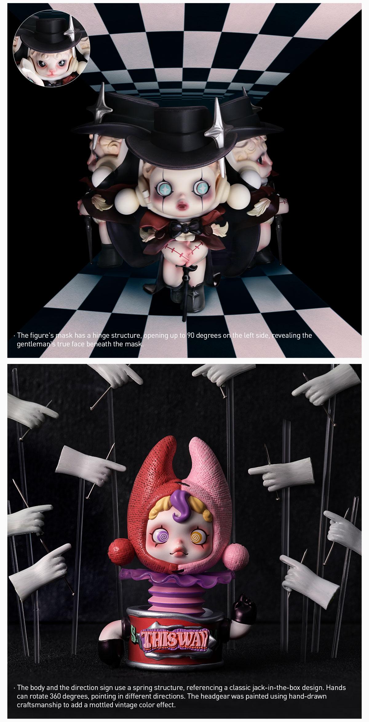 POP MART SKULLPANDA Image Of Reality Series Figures,  Blind Box, Mystery Box