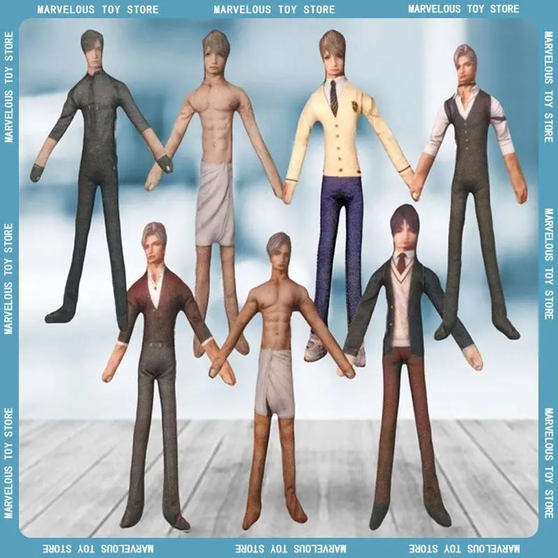 Game Love And Deepspace Xavier Zayne Rafayel Sylus Cosplay Plush Cotton Doll Slender Twistable Shape Room Decoration Child Gifts