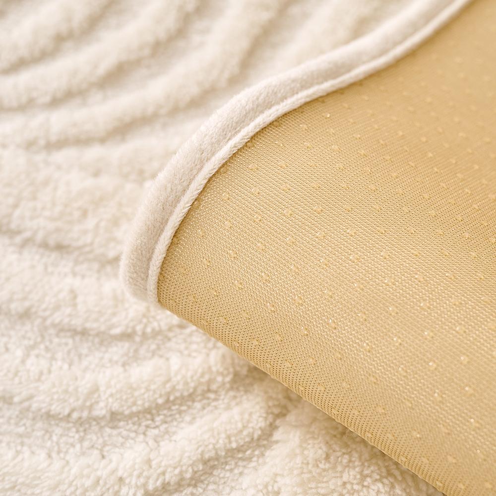 Solid Color Plush Sofa Cushion Cover, Sofa Couch Covers, 1 Count Modern Simple Sofa Slipcover, Non-slip Sofa Protector for Home Living Room Decor