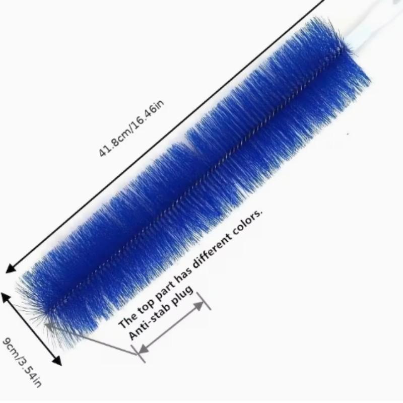 Flexible Spider Web Dust Remover Brush, Bendable Duster, Ceiling Fan Duster, Ultra-Fine Fiber Head, Washable, Reusable, Ideal for Ceiling Fan Blades, Vents, Curtains, Cars, Cleaning Supply