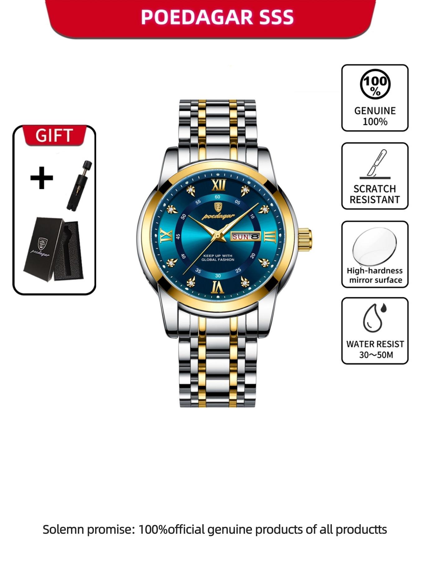 Men's Casual Business Round Dial Analog Quartz Watch, Business Fashion Watches, Fashion Daily Wear Watch with Box, Trendy Versatile Watch for Birthday Gift & Party Men's Casual Business Round Dial Analog Quartz Watch, Business Fashion Watches, Fashion Daily Wear Watch with Box, Trendy Versatile Watch for Birthday Gift & Party