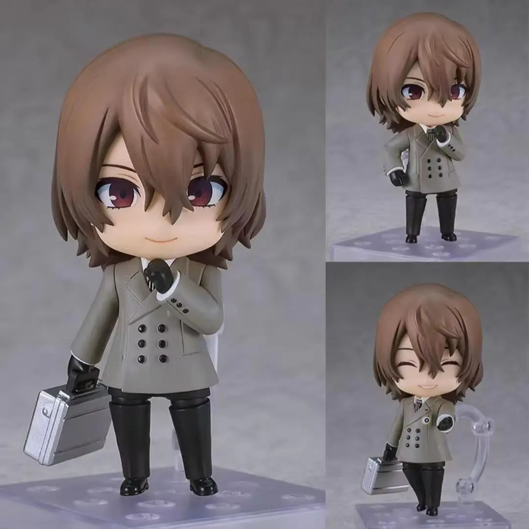 Q Version 2706# Akechi Goro Action Figures PERSONA Game character Model Doll Set Toy Movable Collection Gift