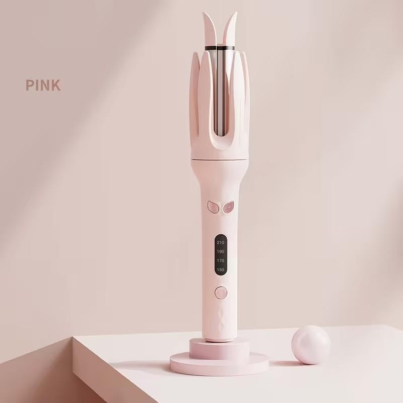 Automatic Hair Curler with 28mm Barrel, 4 Temperature Modes, Smart Timer & Sensor, Long-Lasting Waves, Safety Auto Shut-Off