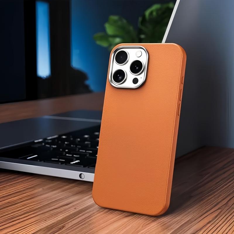 Minimalist Solid Color Phone Case, 1 Count Full Body Shockproof Phone Protective Cover, Phone Accessories Compatible with iPhone 11 12 13 14 15 16 Pro Max, Casing, Protector, Protection