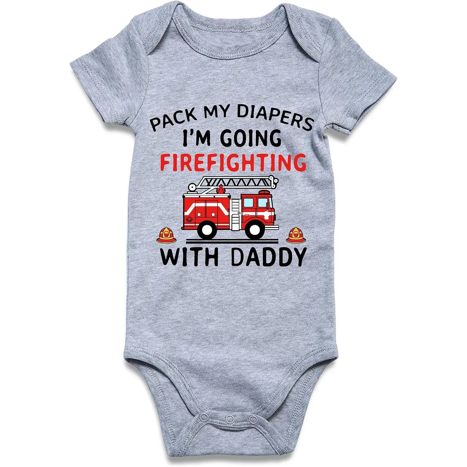 Neutral Baby Girls Boys Cotton Romper Cute Saying Newborn Clothes 0-12 Months