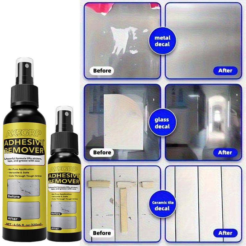 Adhesive Remover, Dissolves And Softens Adhesive on Automotive Glass And Paint, Automotive Safe, Easily Removes Glue Labels, Decal Tape Residue, Residue Removal, Remove Stickers Quickly