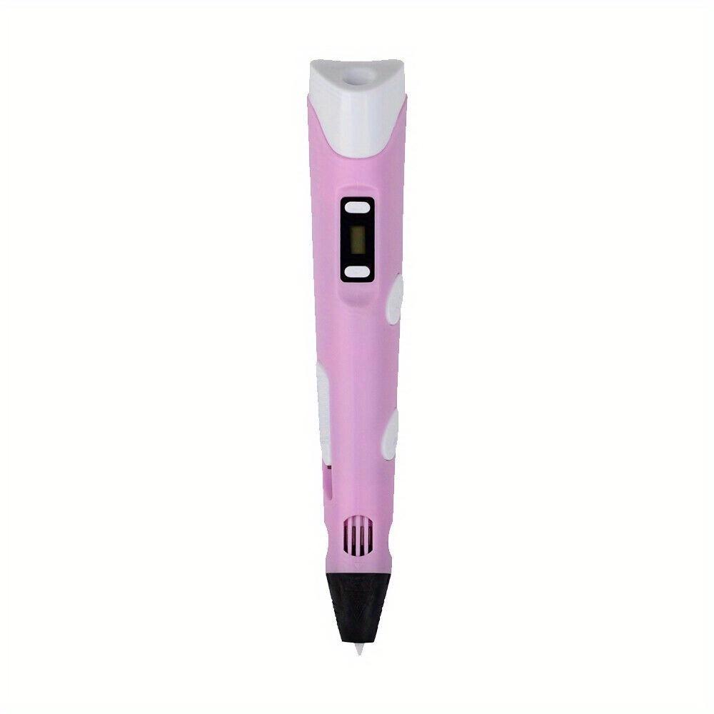 3D Printing Pen for Adults, 60s Fast Melt, Dual-Temp Ctrl, Ergo Grip, 5m ABS PLA Filament, English Guide, Ideal Creative Gift for DIY Crafts & Model Building