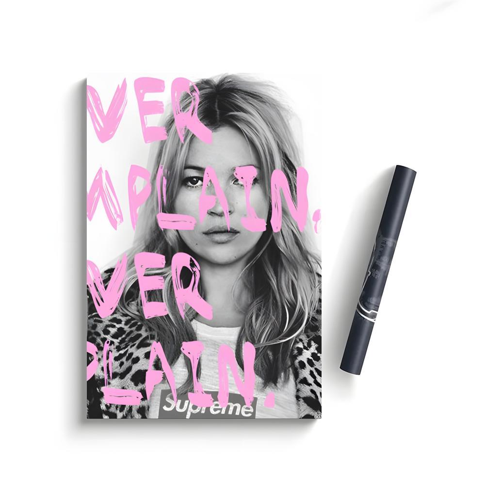 K-Kate M-Moss Fashion Modern Art Poster Bedroom Home Decor Art Poster Perfect Gift for Family and Friends