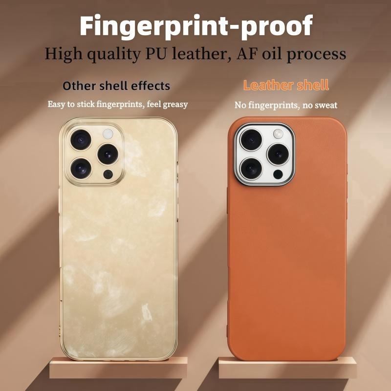 Minimalist Solid Color Phone Case, 1 Count Full Body Shockproof Phone Protective Cover, Phone Accessories Compatible with iPhone 11 12 13 14 15 16 Pro Max, Casing, Protector, Protection