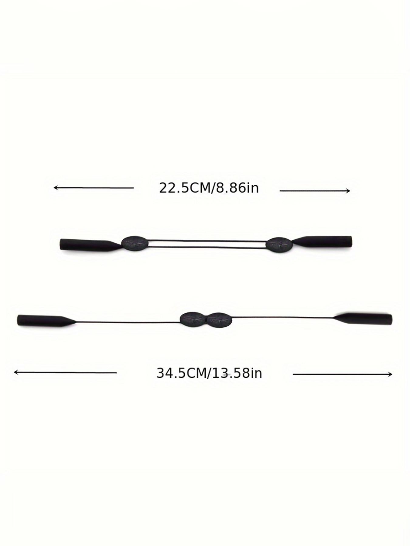 Adjustable Anti-Slip Sports Glasses Strap, Durable Nylon Material, Ideal for Running, Cycling, Gym, Travel, Men's Sport Accessories