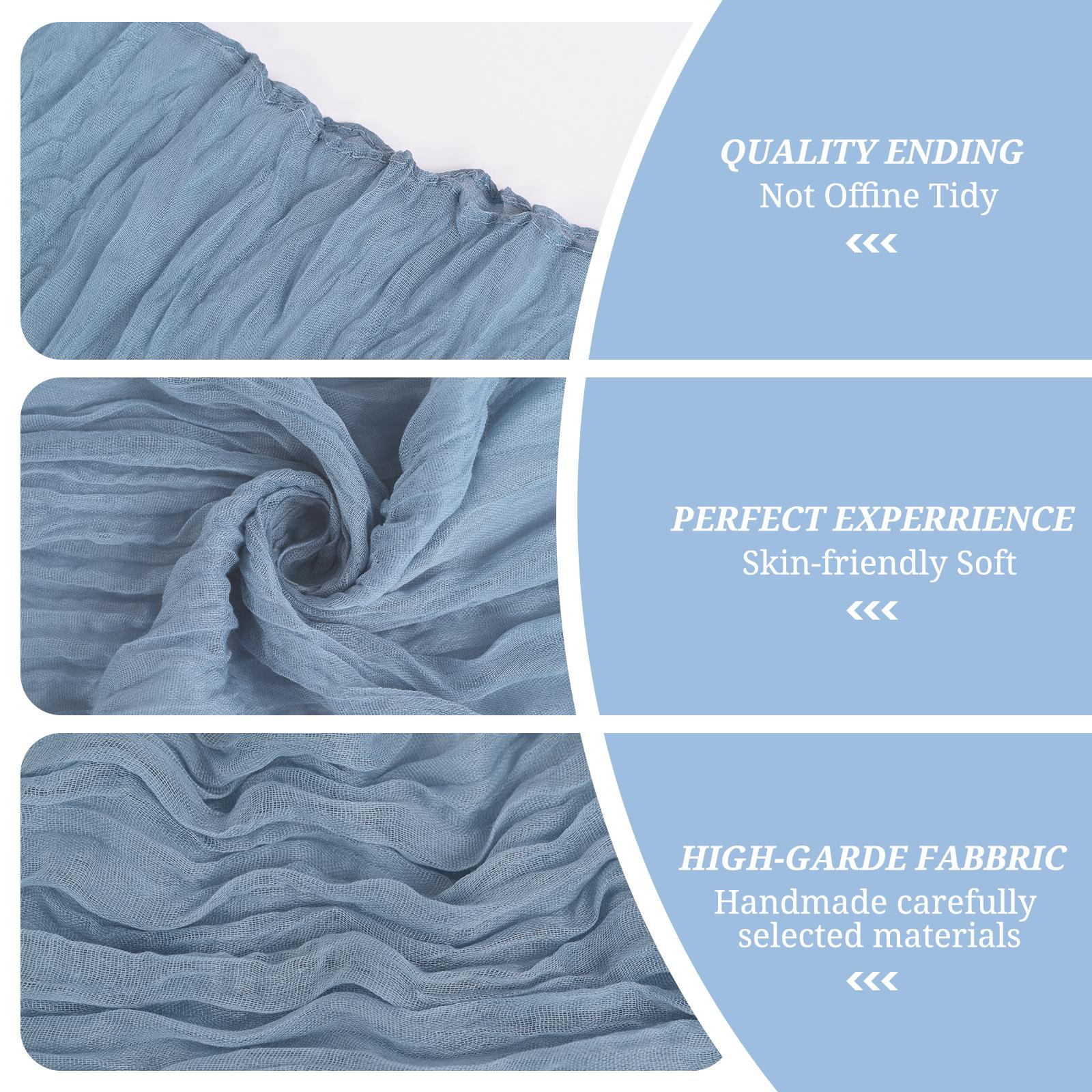 50/60PC 16x70inch Chair Sashes Cheesecloth Sashes Rustic Chair Decorative Bows Designed ChairCover for Wedding Banquet Party Aisle Home Kitchen Decoration 50/60PC 16x70inch Chair Sashes Cheesecloth Sashes Rustic Chair Decorative Bows Designed ChairCover for Wedding Banquet Party Aisle Home Kitchen Decoration