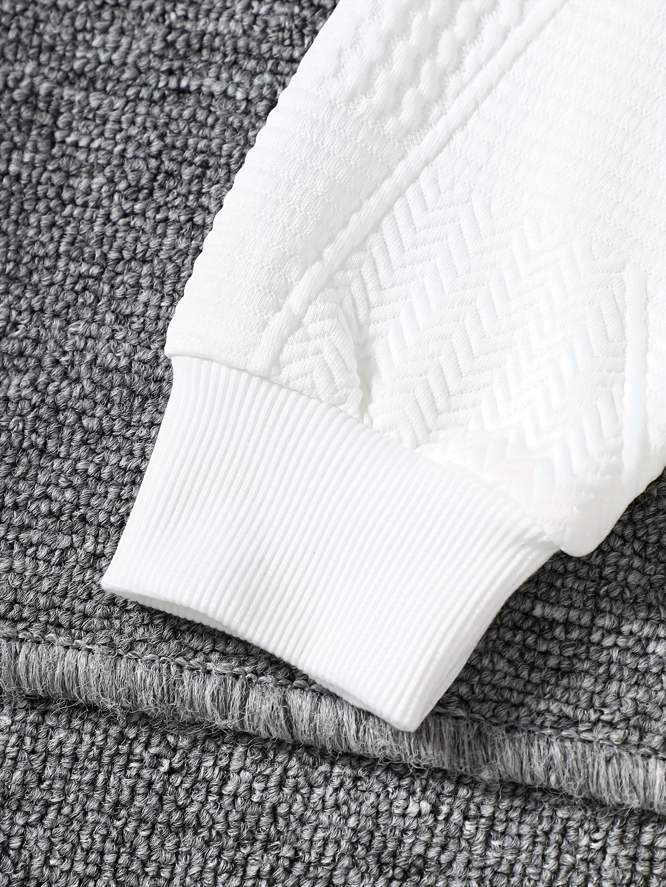 6-piece boy spring, autumn and winter trend leisure sports suit boy letter printed long sleeve pullover sweater jogging pants suit is suitable for 3-14 years old.