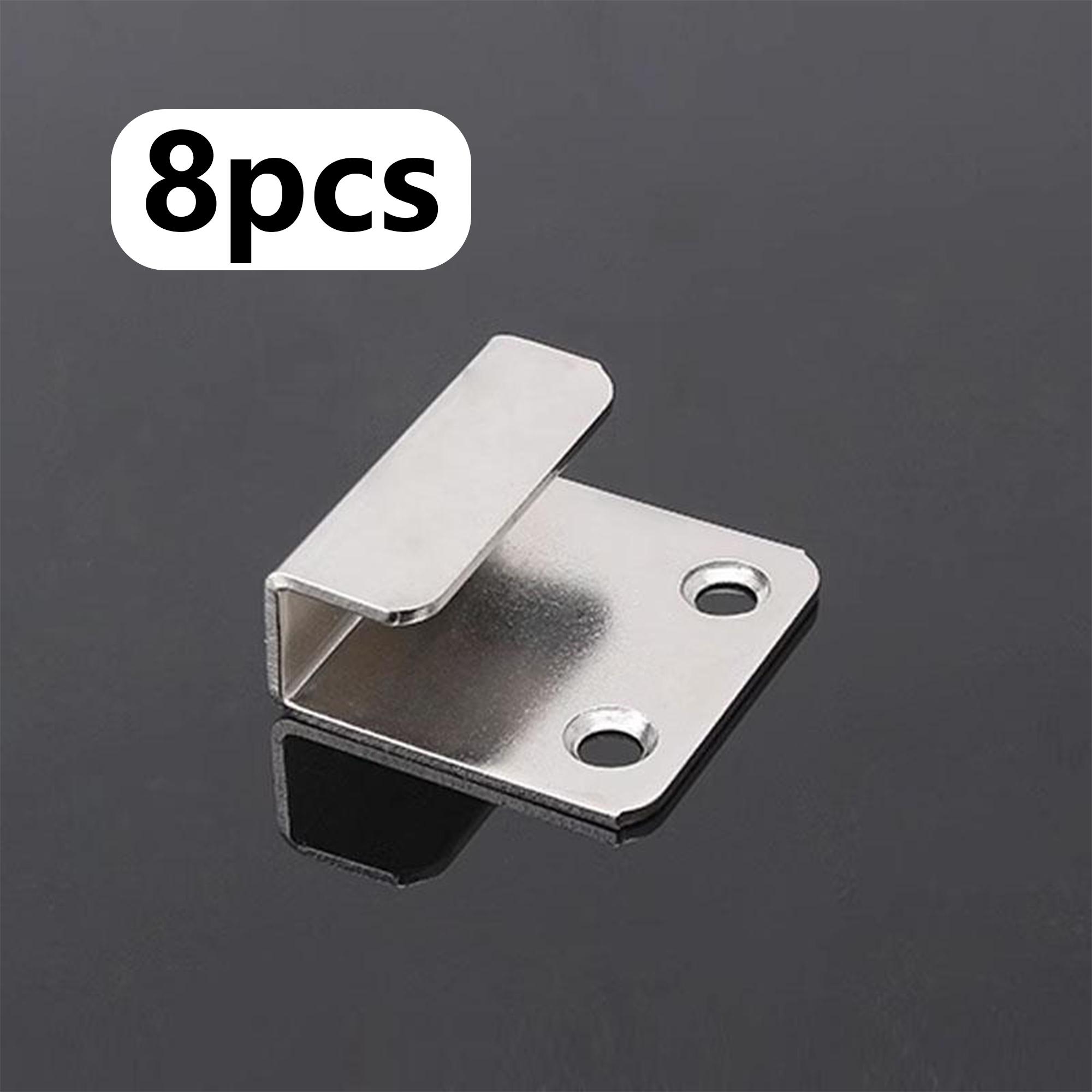 Stainless Steel Picture Frame Hanging Stand, Wall Mount Bracket, Metal U-Shaped Hook, Ideal for Tile Walls, Corner Storage Display Rack