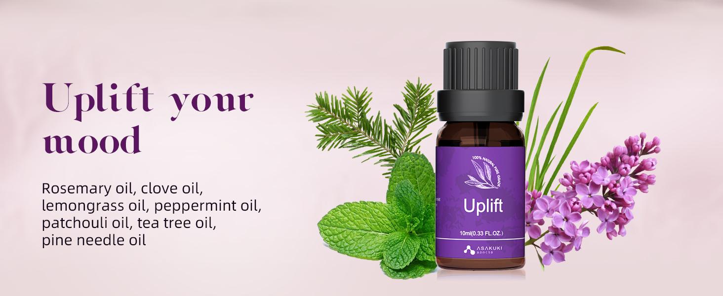 ASAKUKI 6*10ml Essential Oils Blends, Well-wishing kit for Diffusers Humidifiers Aromatherapy gift ideas Healthy Unwind Scented Healthcare Therapeutic Treatment Wellness Fitness Solution ASAKUKI 6*10ml Essential Oils Blends, Well-wishing kit for Diffusers Humidifiers Aromatherapy gift ideas Healthy Unwind Scented Healthcare Therapeutic Treatment Wellness Fitness Solution
