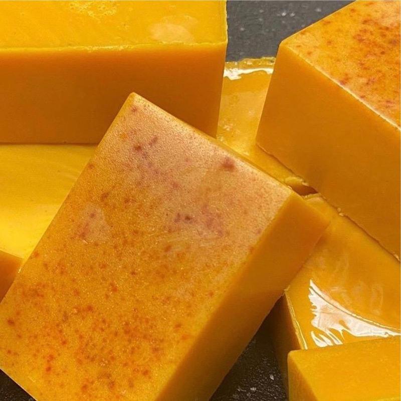 BISUTANG Lemon Turmeric Kojic Acid Soap Bars -XXXL Turmeric – Natural Lemon, Turmeric & Kojic Acid Soap for Face & Body, Gentle Cleansing for All Skin Types, Ideal for Daily Use