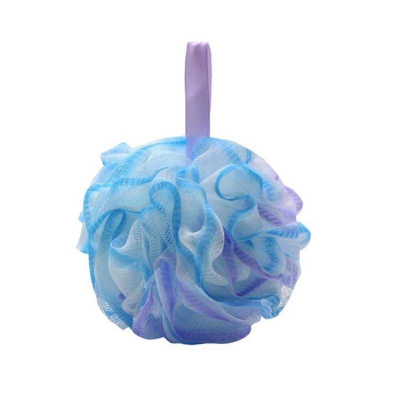 Soft Mesh Foaming Sponge Shower Exfoliating Body Scrubber, Bath Bubble Ball, Body Skin Cleaner, Cleaning Tool, Bathroom Accessories