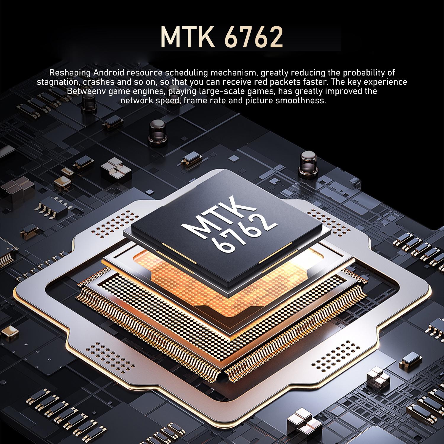 Fuffi 4g Smartphone Dual Sim 6.56 Inch HD Screen 4GB RAM 64GB ROM 8mp+13mp Camera 3800mah Battery Android System Metal Frame Dual Sim Cellphone