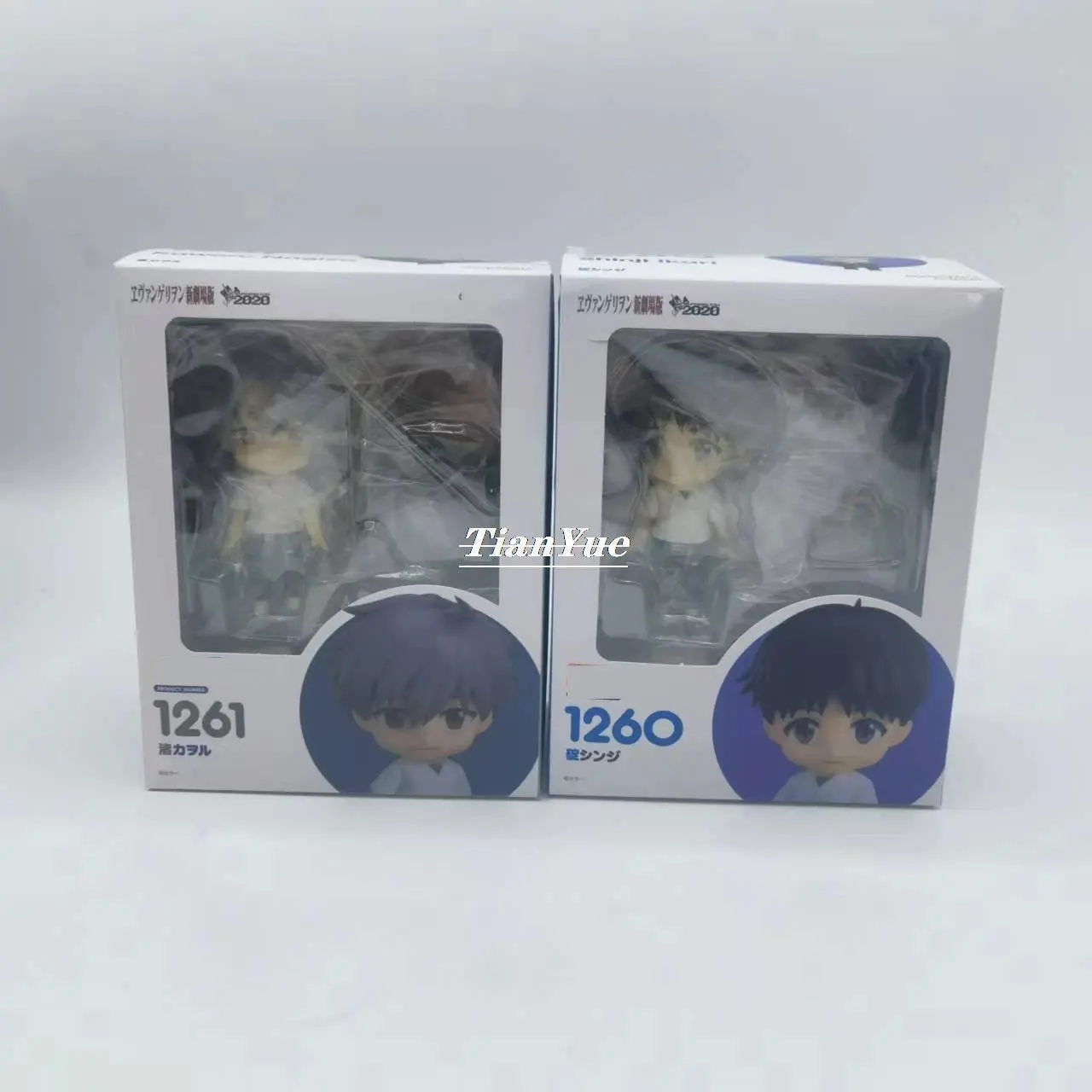 Anime Ikari Shinji 1260 Nagisa Kaworu 1261 Articulated Model Figure toy Christmas Gift 10cm