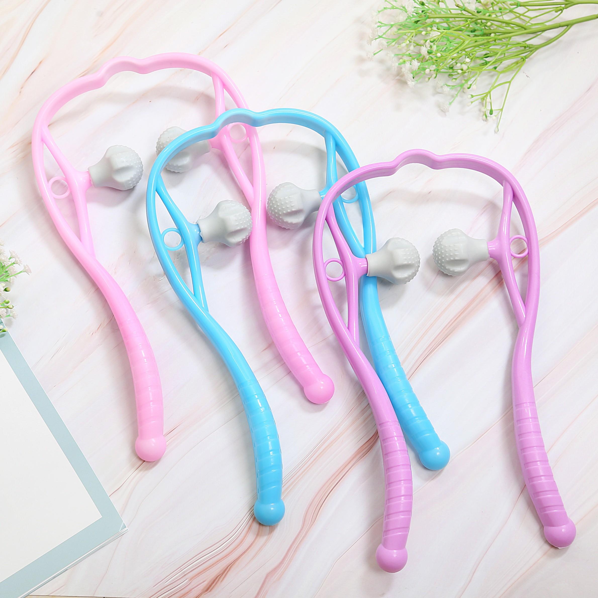 New Ergonomic Trigger Point Massager, Full Body and Shoulder Relaxation, Comfortable and Durable Design, Adjustable Height, Made of Plastic