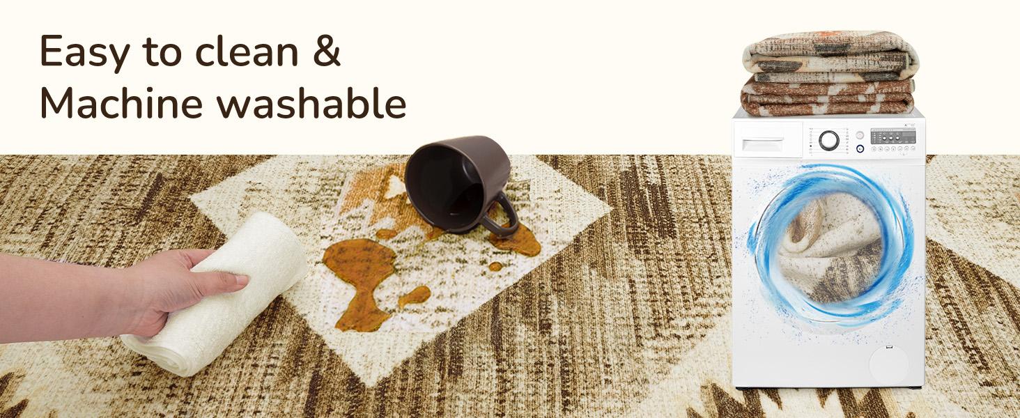 BESTSWEETIE 8*10/9*12/10*14 Washable Rugs for Living Room, Boho Rugs Vintage Area Rug Carpet Non-slip Large Rugs for Bedroom Farmhouse Home Decor,summerwins BESTSWEETIE 8*10/9*12/10*14 Washable Rugs for Living Room, Boho Rugs Vintage Area Rug Carpet Non-slip Large Rugs for Bedroom Farmhouse Home Decor,summerwins