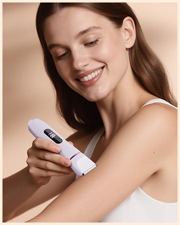 Hair Removal Epilators Bikini Trimmer for Women, Painless Waterproof Electric Foil Shaver Razors for Facial Leg Body Armpit, Ceramic Blade with USB Charging Dock, Travel Grooming Gift for Her