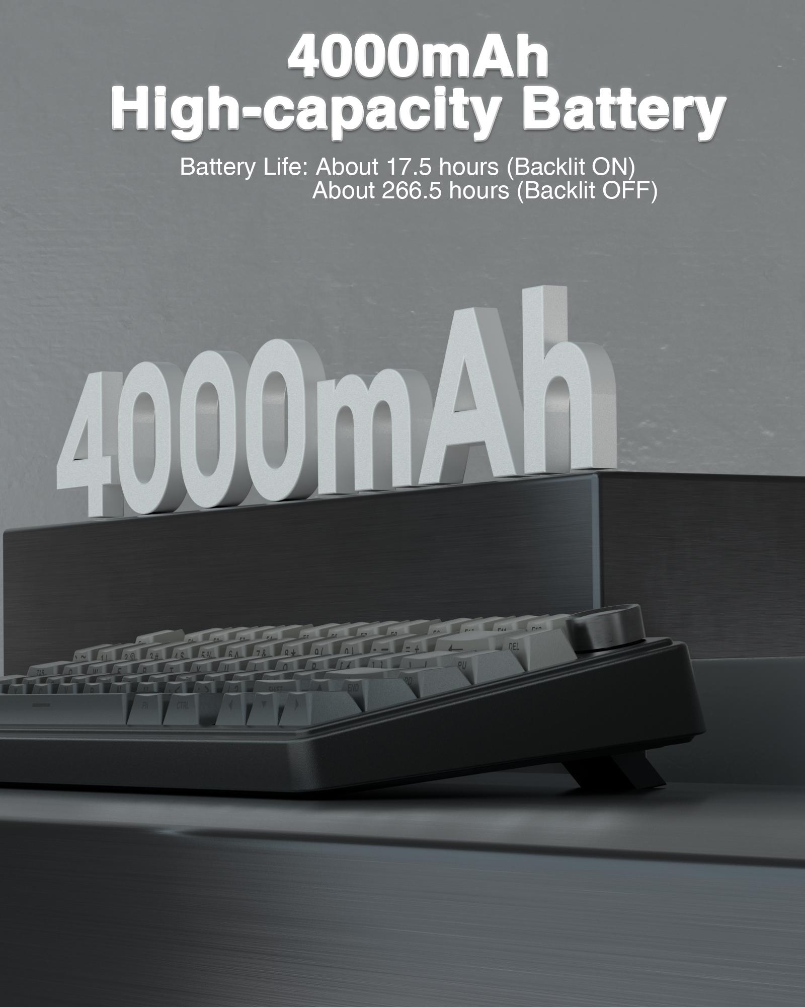 AULA F75 Pro Wireless Gaming Keyboard and Mouse Combo Wireless Mechanical Keyboard 75 percent +SC580 Wireless Gaming Mouse Black rgb backlit keyboard volume knob creamy budget keyboard computer gaming accessory boyfriend gift wireless mouse keyboard set