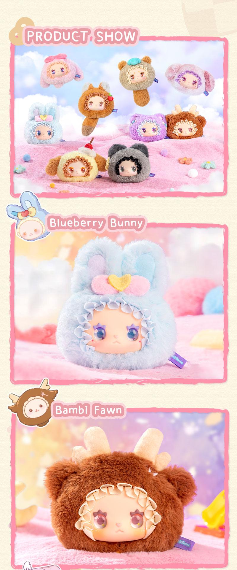 Lovely Emma Plush Blind Box Collection, Surprise Adorable Creative Plush Keychain, Lovely Emma Keychains, Cute Collectible Figures for Trendy Gifts