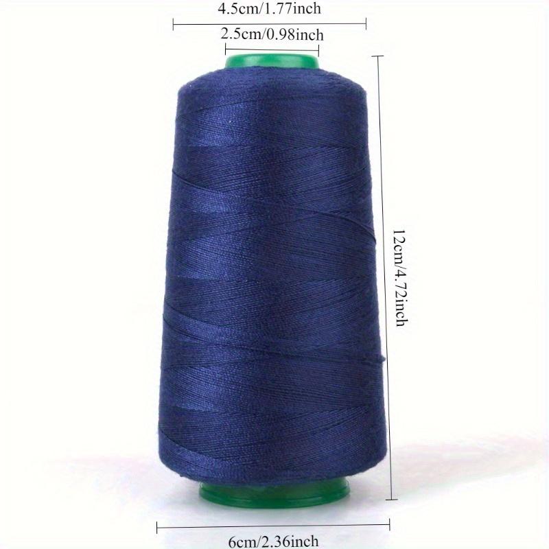 1pc sewing thread, sewing machine thread, polyester needle and thread, white pagoda thread, 3000 yard polyester thread, sewing thread for clothing repair and sewing, lockstitch, packaging, Sewn embroidery, DIY sewing accessories