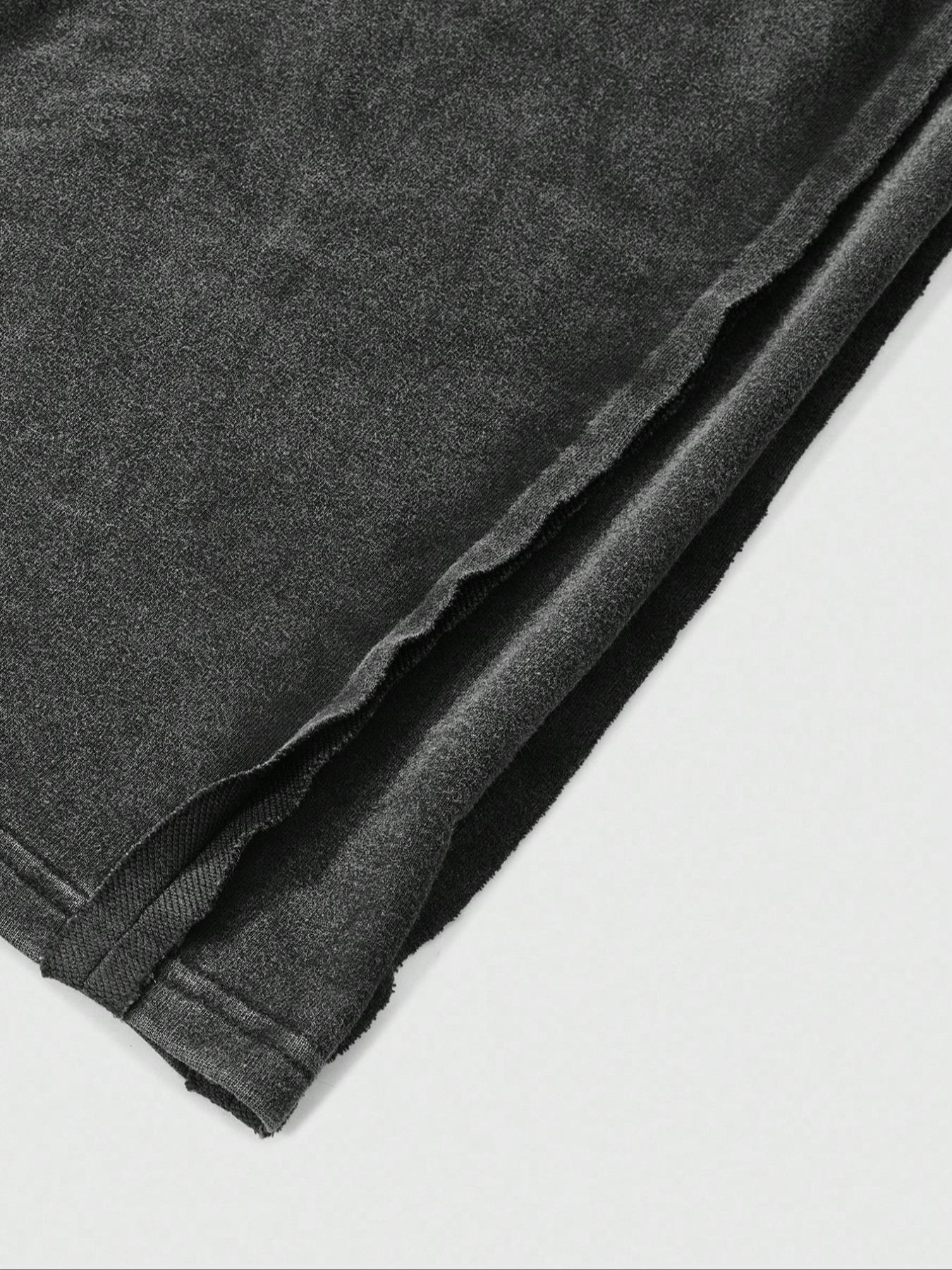 Unisex Gothic Street Style Saint's lettering and Gothic cross pattern print Cotton Sweatpants, Loose Fit Elastic Waist, Casual Fashion Pants for All Seasons,Gothic outfits， Men's Daily Wear Gift