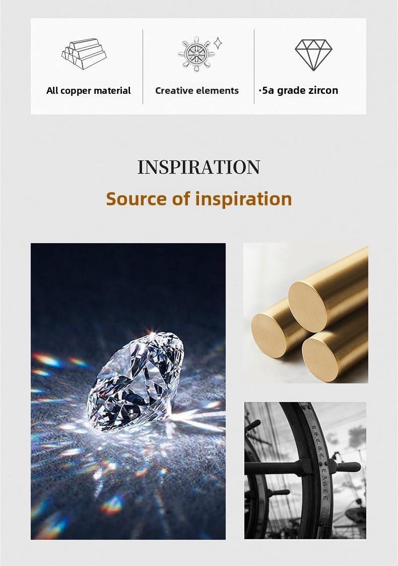 Cross-border live broadcast zircon summer high-end non-fading Chinese Valentine's Day gift square perfume bottle pendant necklace