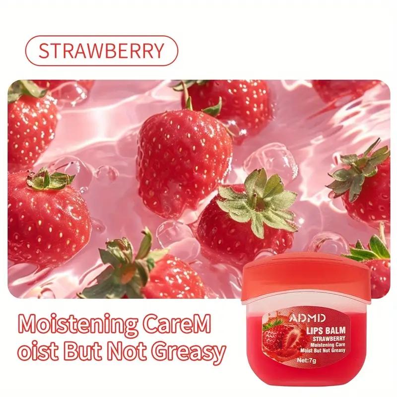 24-Piece Fruit Jelly Lip Balm & Mask Set, Long-Lasting Moisturizing, Colorless, Suitable for Light Skin Tone Women, Perfect Gift