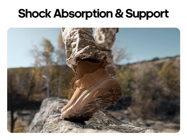 NORTIV 8 [VaporGuard] Men's Waterproof Military Tactical Work Boots Boy Footwear Comfort Men Boots Black Worker Shoe Steel Toe Loafers Workboots non slip work shoes SpringStatements