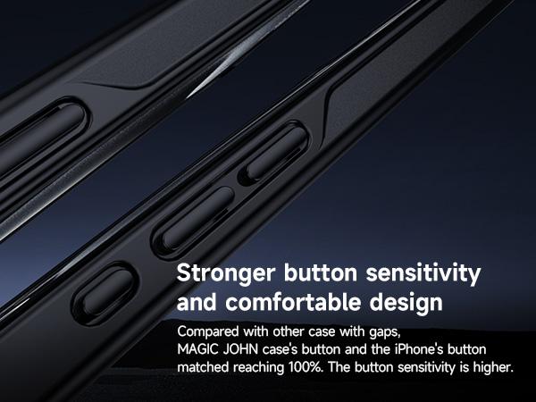 MAGIC JOHN 360 Degree Magnetic Stand Phone Case Invisible Design for iPhone and SamSung