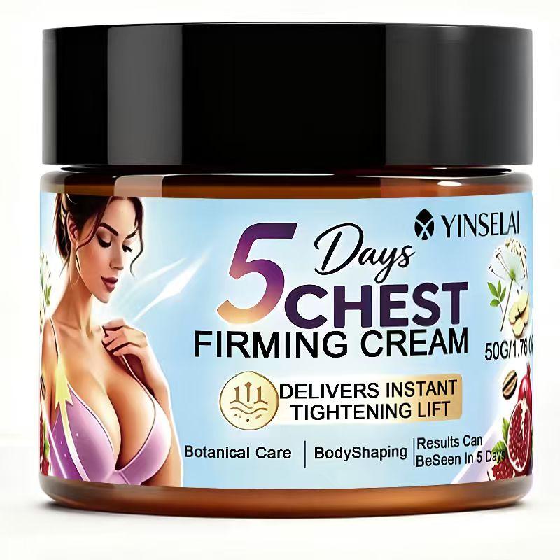Powerful Firming Cream with Jojoba Oil, Niacinamide, Retinol, and Vitamin E, Deeply Moisturizes and Tightens Skin, Suitable for All Skin Types