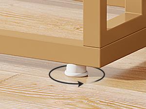 LITTLE TREE Gold Console Table, Modern 42.5" Sofa Tables Entryway Hallway Foyer Table, White Faux Marble Tabletop Sofa Table Behind Couch with Gold Metal Legs for Living Room, Easy Assembly