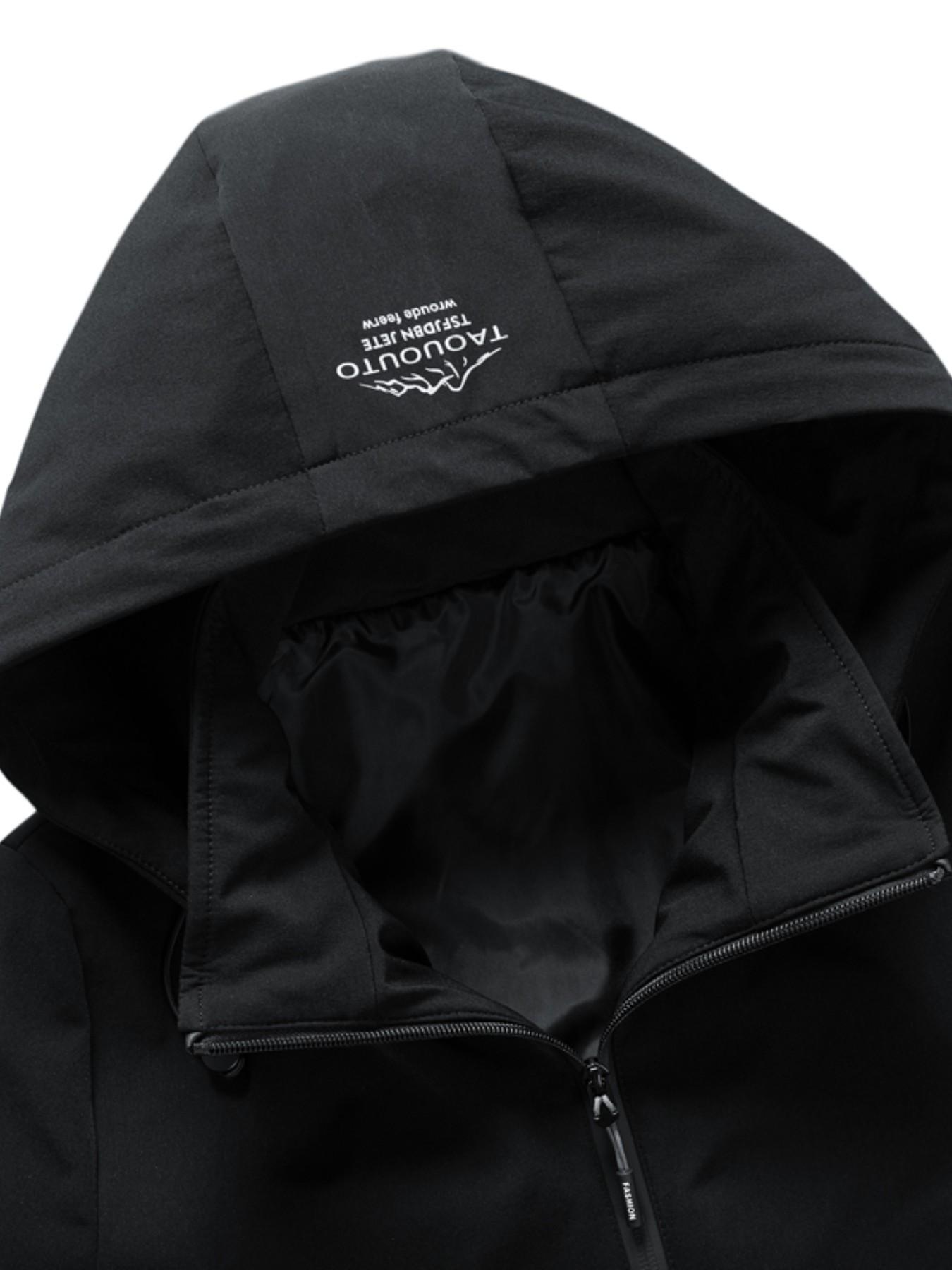 Creative Pattern Print Flying Jacket, Smooth Polyester Fabric, Fitted Design, Street Style, Comfortable Daily Wear, Spring & Fall