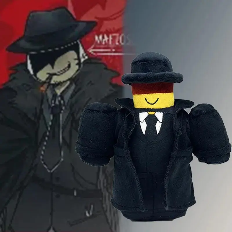 Hot Forsaken Mafioso lush Doll Game Peripherials Plushies Forsaken Stuffed Toys Home Decoration Gifts Children's Birthday Gift