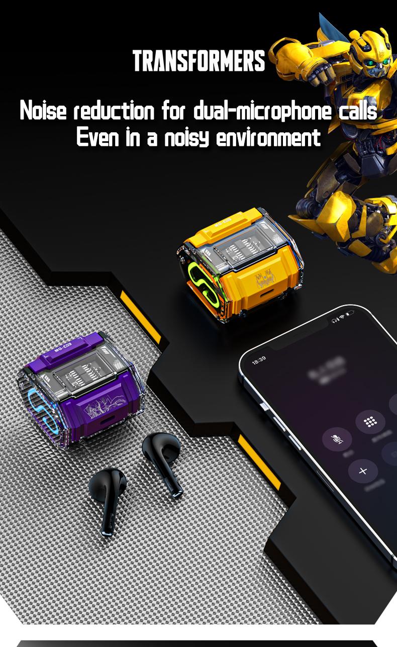 Transformers MG-C03 True Wireless Bluetooth Headphones