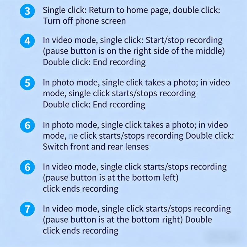 Unlock a whole new shooting experience! This mobile phone remote control supports long-range operation up to 15 meters, handling everything from taking photos and recording videos to adjusting zoom and liking videos. With its multi-functional capabilities