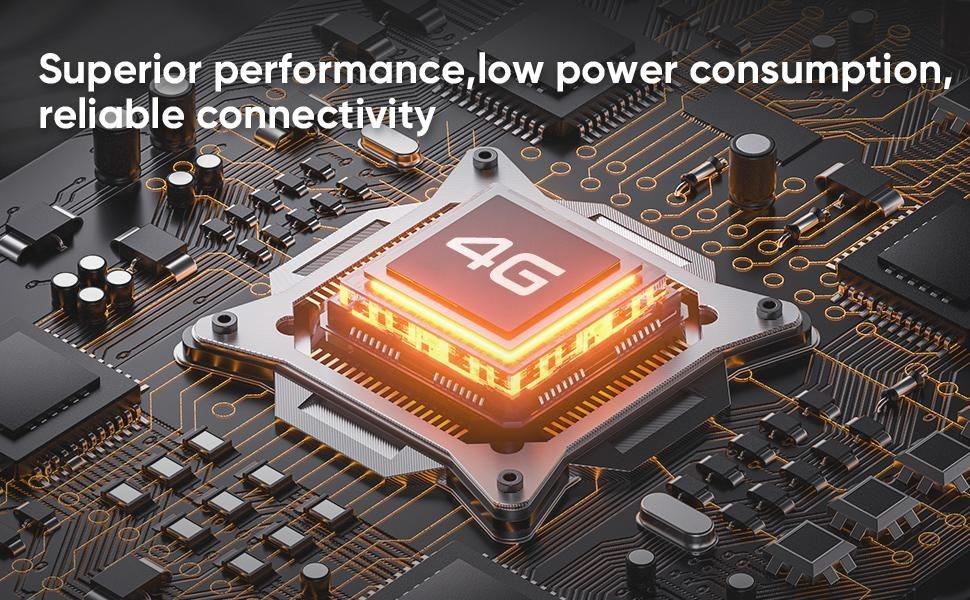 ECOVOX 4G LTE WiFi Mobile Hotspot 2026, No SIM Card Required No Contract, 9 Connected Devices, Multiple Networks, Portable Internet for Campers, Motorhomes and Travels, Free 1GB Local Data