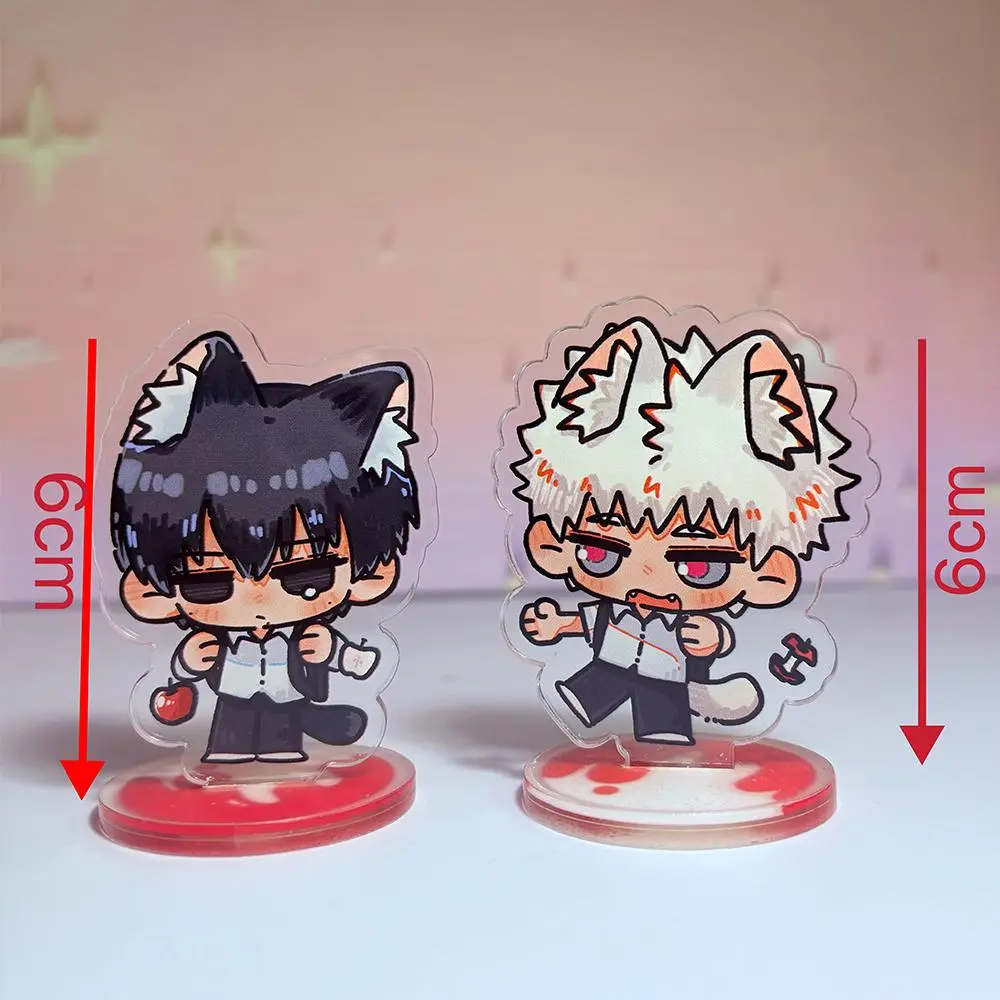 Anime The Summer Hikaru Died Mini Acrylic Stand Kawaii Hikaru Indou- Yoshiki Tsujinaka Figure Desktop Ornament Cosplay Props