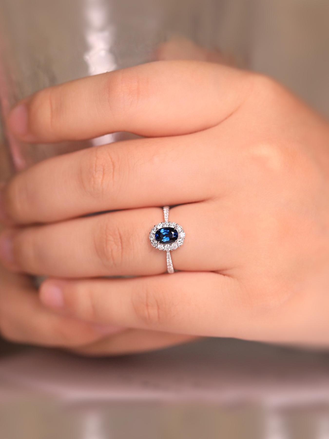 S925 Sterling Silver Luxury Fashion Elegant Synthetic Zircon Women's Ring, Fashion Jewelry for Party, Daily Clothing Decor, Trendy Jewelry for Birthday Gift