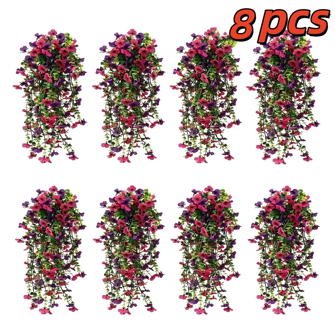 Rose purple 8 pieces