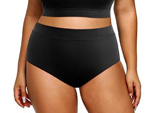 Tempt Me Women Plus Size High Waisted Bikini Two Piece One Shoulder Swimsuit Plus Size Full Coverage Bathing Suit