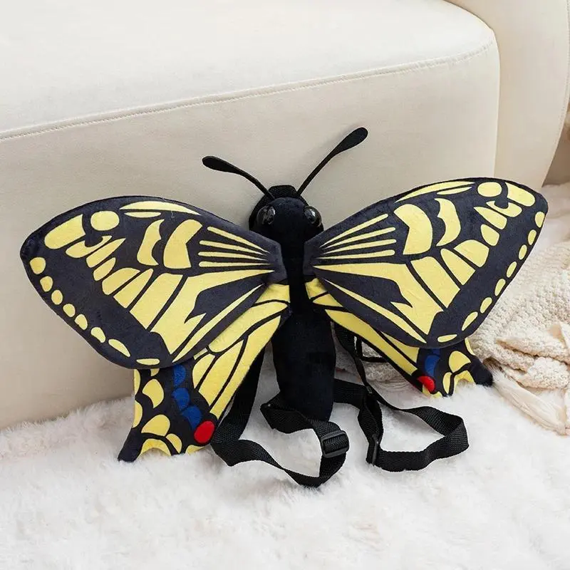 Insects Butterflies Backpacks Simulated Animal Stuffed Plush Doll Kids Gifts For Boys And Girls Who Love Butterfly