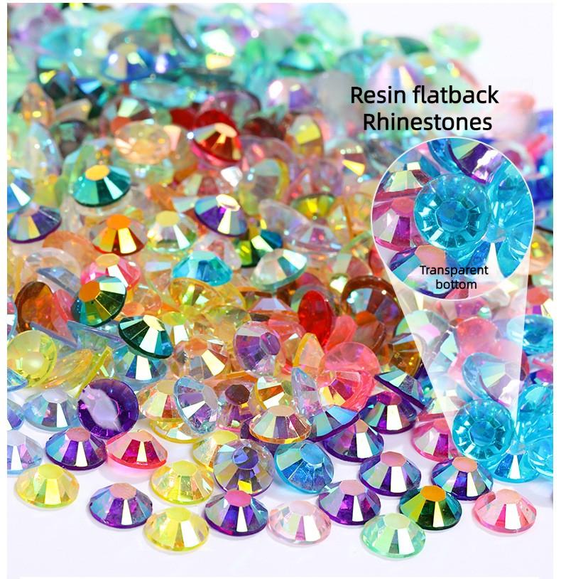 10K PCS 3mm Nude AB Rhinestones Bulk – Sparkle Flatback Gems for Nails, Eyes, Makeup & DIY Crafts, Bedazzling Resin Rhinestones, Iridescent Aurora Crystals for Tumblers, Shoes & Phone Decor, Ultimate Bling Kit for Glazed Aesthetic
