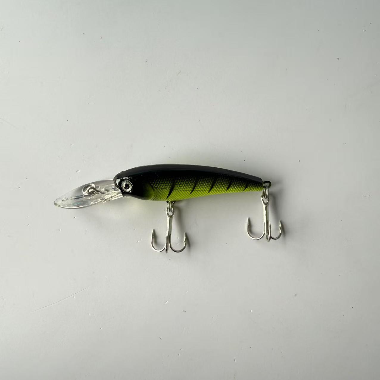 Large brand replica, popular, 1pcs, long tongue Xiaomi Nuo Xiang Zhu floating waterway sub hard bait fake bait, suitable for freshwater and seawater fishing accessories fishing gear supplies