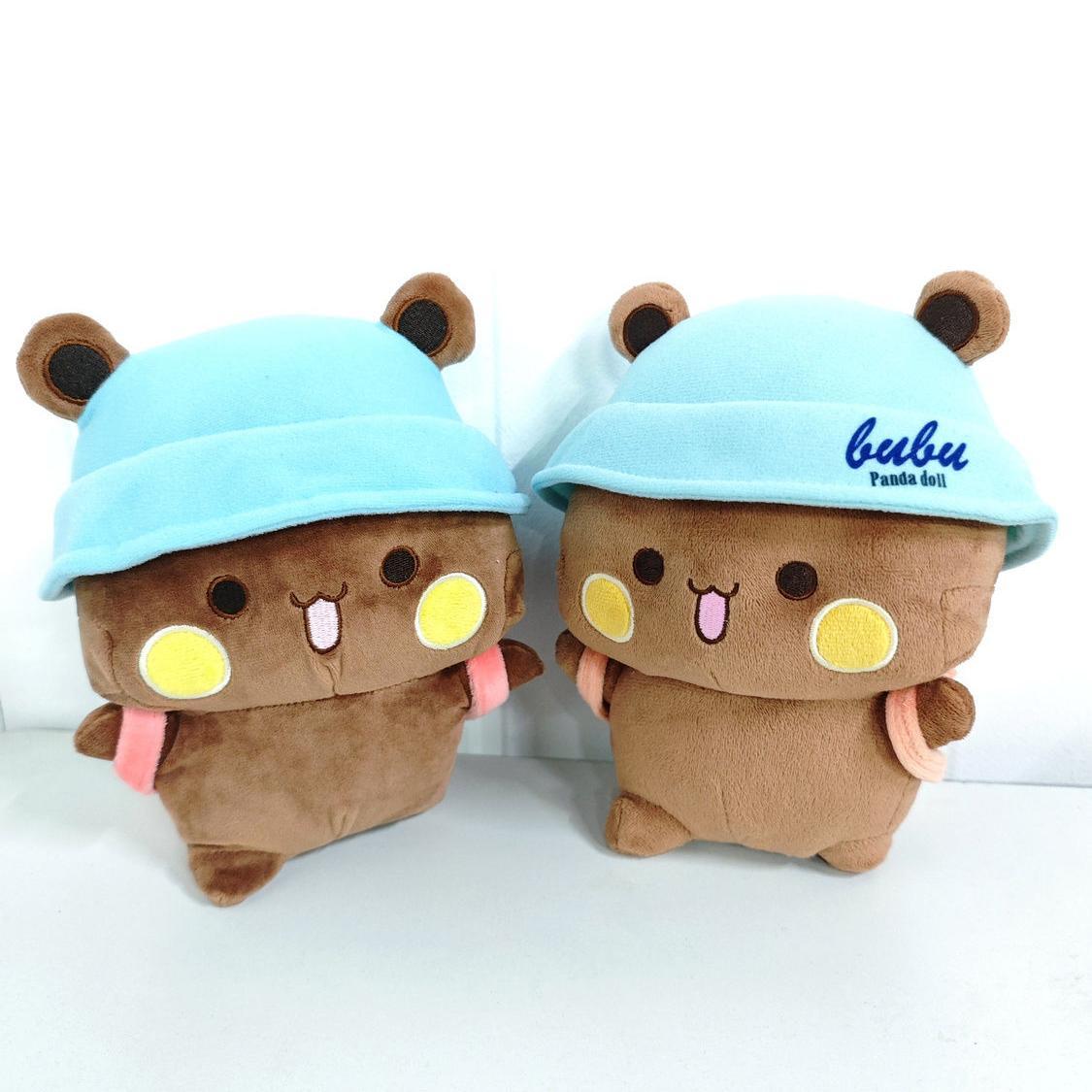 Cute Expression Package Doll Bubu Dudu Plush Toy Yier Panda Bear Plushie Doll Soft Stuffed Animal Decor Children Toy Gift