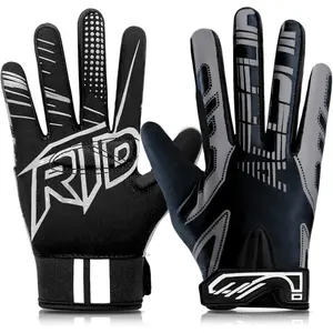 1 Pair of Fashion Printed Baseball Batting Gloves with Elastic Snug Fit, Multi-Sport Gloves for Men & Women, Perfect for Baseball, Softball, Fitness and Outdoor Training
