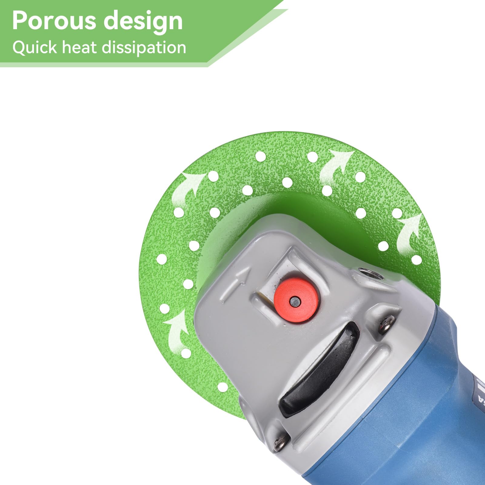 6/3pcs 115mm Diamond Saw Blades, 45 Degree Chamfered Diamond Ultra Thin Saw Blade Multi-Purpose Discs for Cutting and Grinding Tiles, Glass, Stone, Power Tool Accessories.